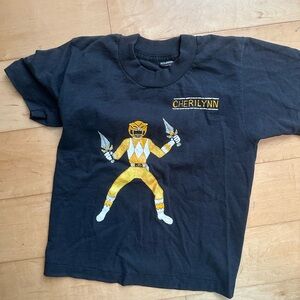 Vintage power ranger shirt
